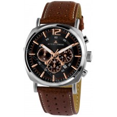  Мъжки кварцов часовник JACQUES LEMANS Lugano 1-1645.1H Chronograph